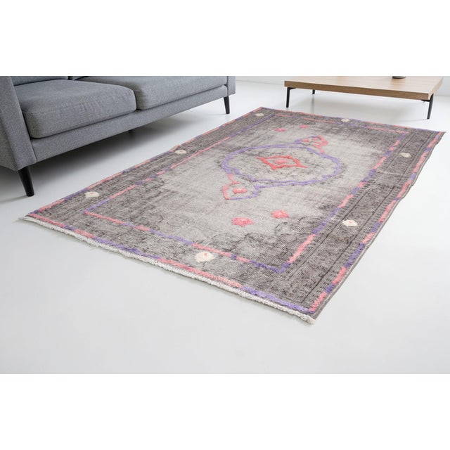 1960s Earth Tone Stripes & Minimalist Nomad Design For Sale - Image 6 of 10