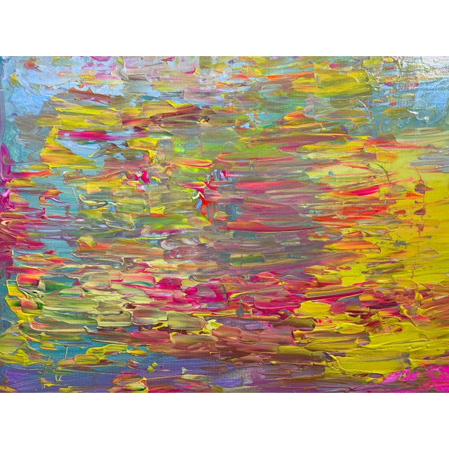 Original Abstract Painting on Canvas, Signed Serg Graff "Mood", Coa For Sale - Image 4 of 8