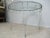 Vintage Round Iron Outdoor Dinette Table For Sale - Image 4 of 11