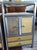 Pair of Venezia Furniture Industrial Modern Steel & Stained Wood Nightstands / End Tables With Glass Tops For Sale - Image 14 of 16