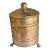 19th Century Copper Coal Lidded & Footed Bucket With Insert For Sale