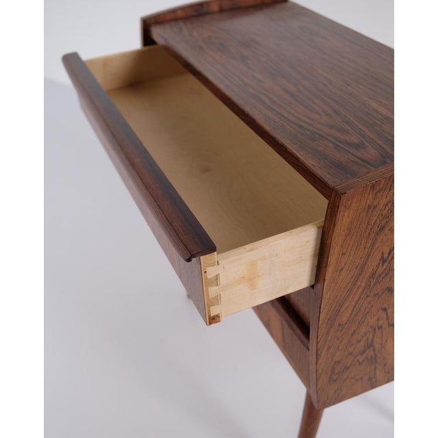 Rosewood Chest of Drawers with 3 Drawers Danish Design from the 1960s For Sale - Image 12 of 13
