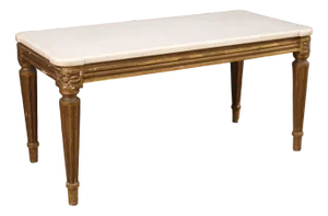 20th Century Marble Top Coffee Table, 1970s