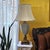 Vintage Crackle Glaze Ceramic Table Lamp on Antiqued Brass Base, Transitional Style For Sale - Image 11 of 18