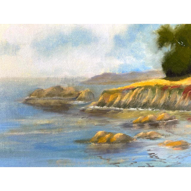 California Coastline by Gail Wilhelm For Sale - Image 4 of 6