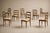 Giuseppe Scapinelli Set of Eight Brazilian Modern Dining Chairs in Caviúna & Warm Ivory Mohair, Giuseppe Scapinelli, 1950s For Sale - Image 4 of 18