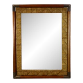 Unique Mexican Mid-Century Handcrafted Mirror For Sale