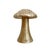 Golden Metal Lumpy Bumpy Mushroom Statue For Sale In New York - Image 6 of 7