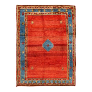 Pasargad DC Fine Hand Knotted Gabbeh Rug For Sale
