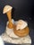 Mid-Century Modern Celestial Meets the Sea Mid-Century Wooden Art-Coastal Art Sculpture For Sale - Image 3 of 4