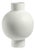 Falun 18" Tall White Stoneware Vase For Sale