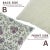 Fabdivine Decorative Block Print Cushion Cover 14x14 Inch Viscose Linen- Neerabel For Sale - Image 4 of 5
