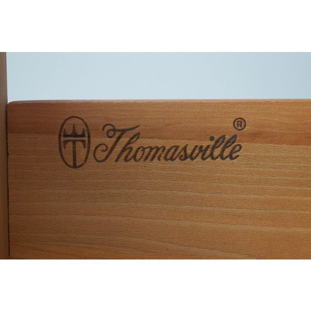 Thomasville 2 Door Mahogany Bedroom Armoire Chest For Sale - Image 18 of 18