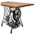 Vintage English Cast Iron Sewing Machine Base Table, 1900s For Sale - Image 4 of 12