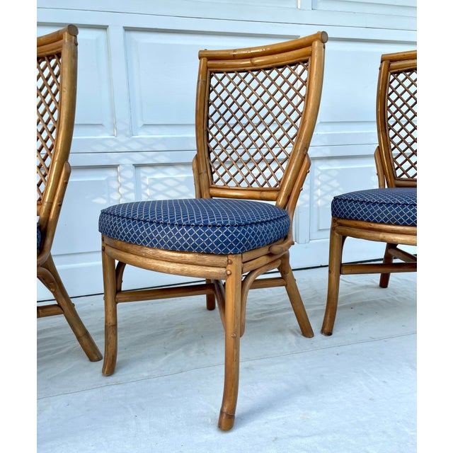 Vintage Wicker Rattan Glass Top Table and Chair Set Chairish