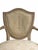 Pair Vintage French-Style Shield-Back Upholstered Accent Chairs For Sale In Phoenix - Image 6 of 7