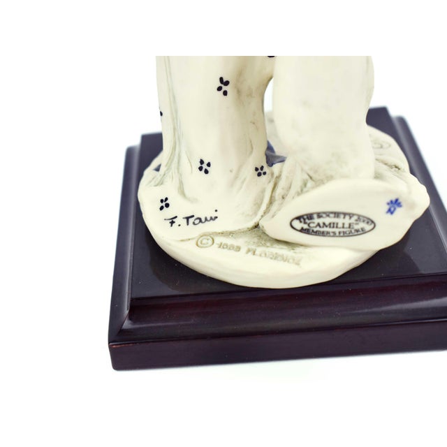 Giuseppe Armani Camille Signed Sculpture Florence Italian Figurine For Sale - Image 13 of 13