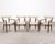 Mid-Century Modern Set of Four T. H. Robsjohn-Gibbings Klismos Dining Armchairs For Sale - Image 3 of 18
