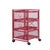 Postmodern Red Metal Storage Unit from Ikea, 1980s For Sale - Image 14 of 14