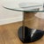 Black Italian Round Metal Table, 1970 For Sale - Image 8 of 9