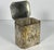 Georgian-Style Silver Plated Monogrammed Tea Caddy for your consideration. The tea caddy measures approx. 4 inches tall, 3...