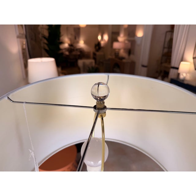 Early 21st Century Legend of Asia Blue and White Table Lamp For Sale - Image 5 of 5