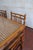 Glass Faux Bamboo and Vienna Straw Dining Set, 1970s, Set of 7 For Sale - Image 7 of 9