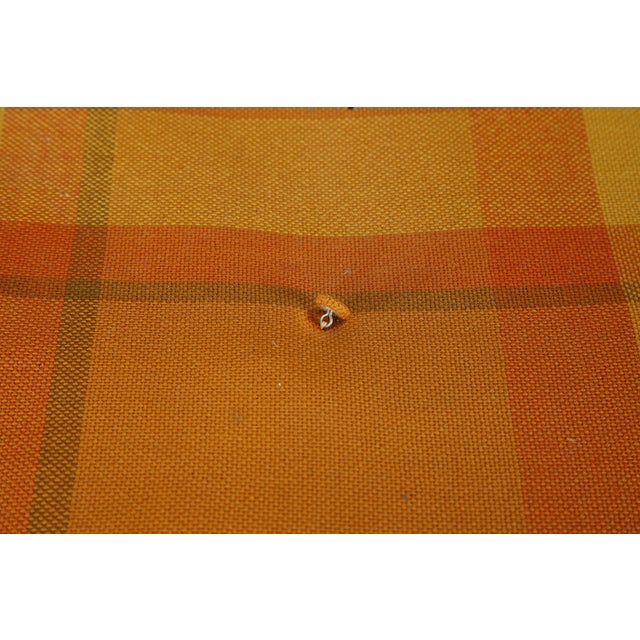 Vintage Mid-Century Plaid Wool Couch/Sofa by Jens Risom, 1960s For Sale - Image 15 of 15