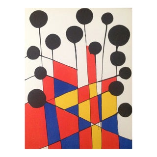Alexander Calder Original Lithograph XXe Siecle 1971 For Sale
