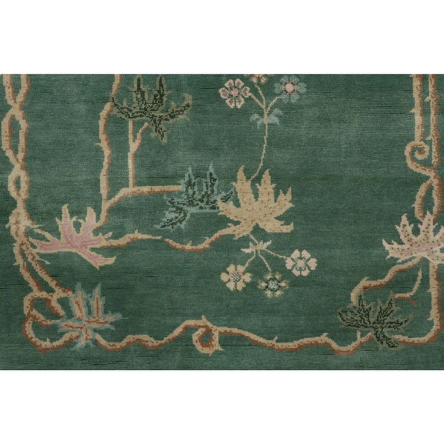 Hand-knotted in wool, this 4x6 rug is a sophisticated addition to Rug & Kilim’s Art Deco collection. This piece functions...