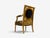 Louis Xvi, French Arm Chair, Versace Fabric, Giltwood, France, 1960s For Sale - Image 4 of 17