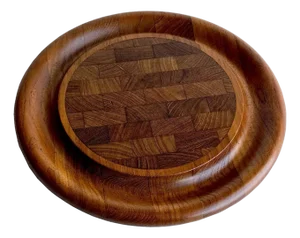 1960s Danish Teak Wood Charcuterie/Cheese/Carving Board Designed by Jens Quistgaard for Dansk