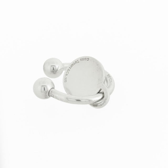 2000 - 2009 Tiffany & Co. Sterling Silver Key Holder or Key Chain 2001 For Sale - Image 5 of 12