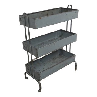 Iron Serving Trolley, 1950 For Sale