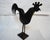 Large French Iron Rooster / Chicken Sculpture Quirky addition to a space. Can be placed outdoors under a covered patio...