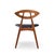 Brown Ejvind A. Johansson for Ivan Gern Møbelfabrik Model 84 Mid Century Danish Teak Eye Dining Chairs - Set of 6 For Sale - Image 8 of 10