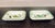 Pair of Vintage Hand Painted Square Pottery Ashtrays With Bird Motif 5.75” Sq. For Sale - Image 6 of 7