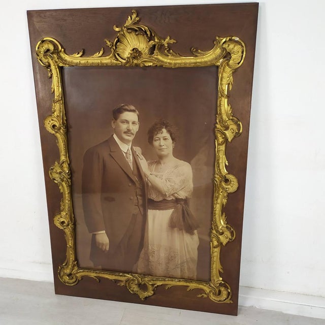 Antique Gilt Photo Frame For Sale - Image 4 of 18