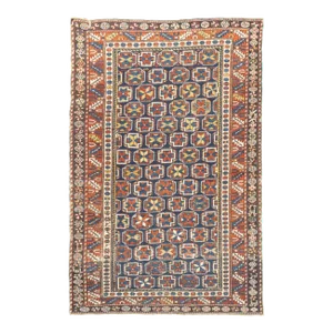 Late 18th Century Antique Caucasian Shirvan Rug 3'8'' x 5'8''