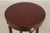 Traditional Baker Mahogany Round Plant Lamp Stand For Sale - Image 3 of 13
