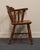 Brown Tell City Solid Hard Rock Maple Colonial Pub Style Dining Arm Chair For Sale - Image 8 of 8