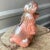 Mid-Century Pink Chalkware Dog Coin Bank For Sale - Image 4 of 9