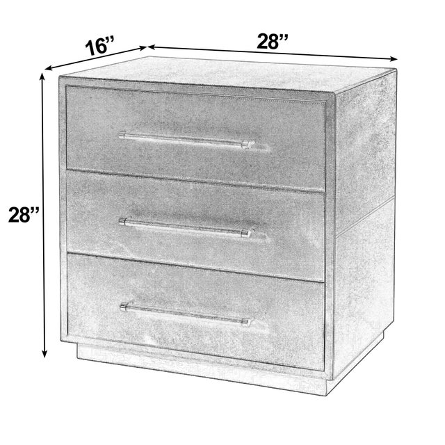 Refined elegance meets functional design with the Butler Specialty Company Francois 28 in. W 3-Drawer Accent Chest....