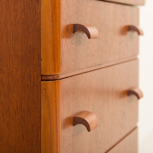 Small Space Age Vintage Danish Dresser, 1960s For Sale - Image 10 of 12