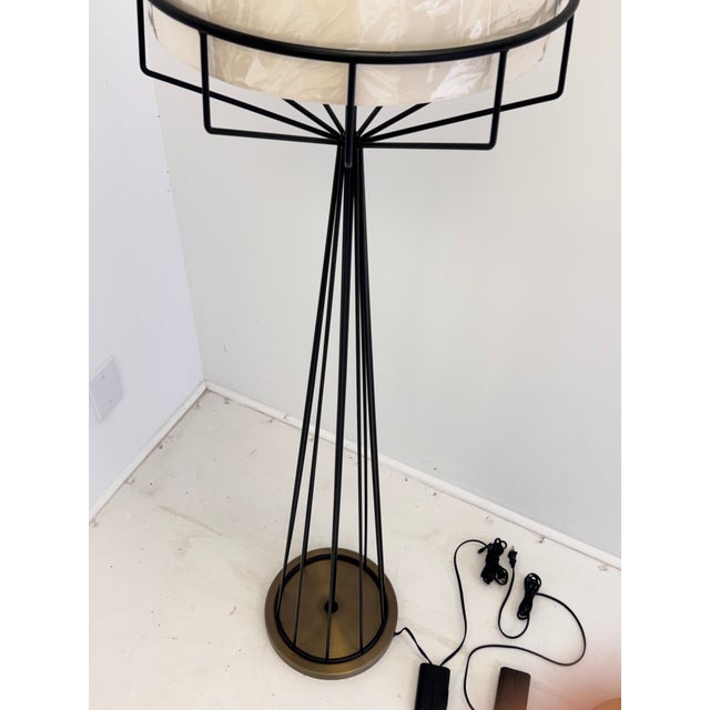 Tony Paul Pair of Tony Paul Designed Floor Lamps, Hb Architectural Lighting, 1990s For Sale - Image 4 of 15