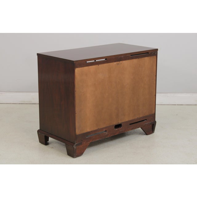 Henkel Harris Mahogany Asian Style Media Cabinet For Sale - Image 12 of 13