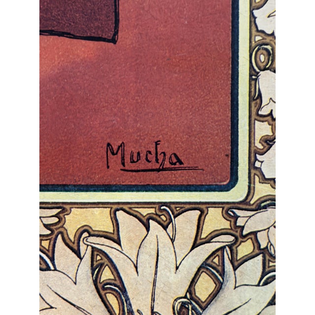 Alphonse Mucha, The Moon and the Stars Set, 1st Edition, 1973, Archival Pigment Print, Set of 4 For Sale - Image 9 of 18