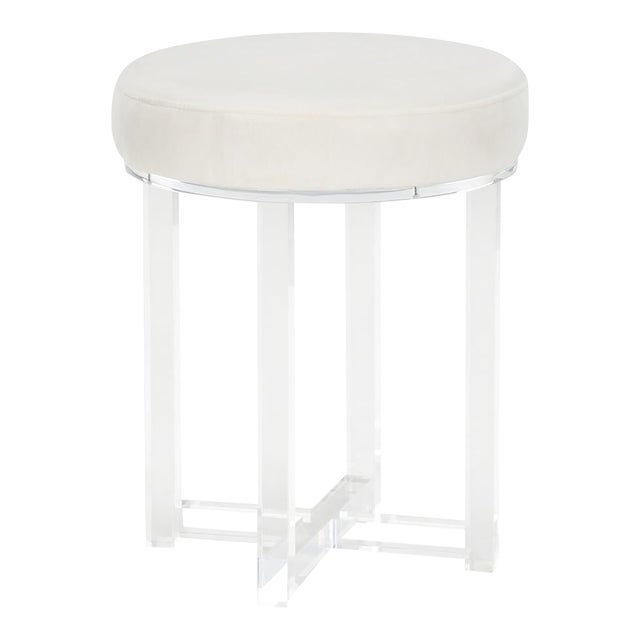 Lucy Acrylic Stool For Sale