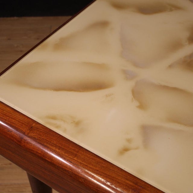 Brown Large Italian Table, 1960s For Sale - Image 8 of 12