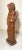 Brown Vintage Hand Carved Wood Religious Saint Joseph Baby Jesus Sculpture Statue For Sale - Image 8 of 12